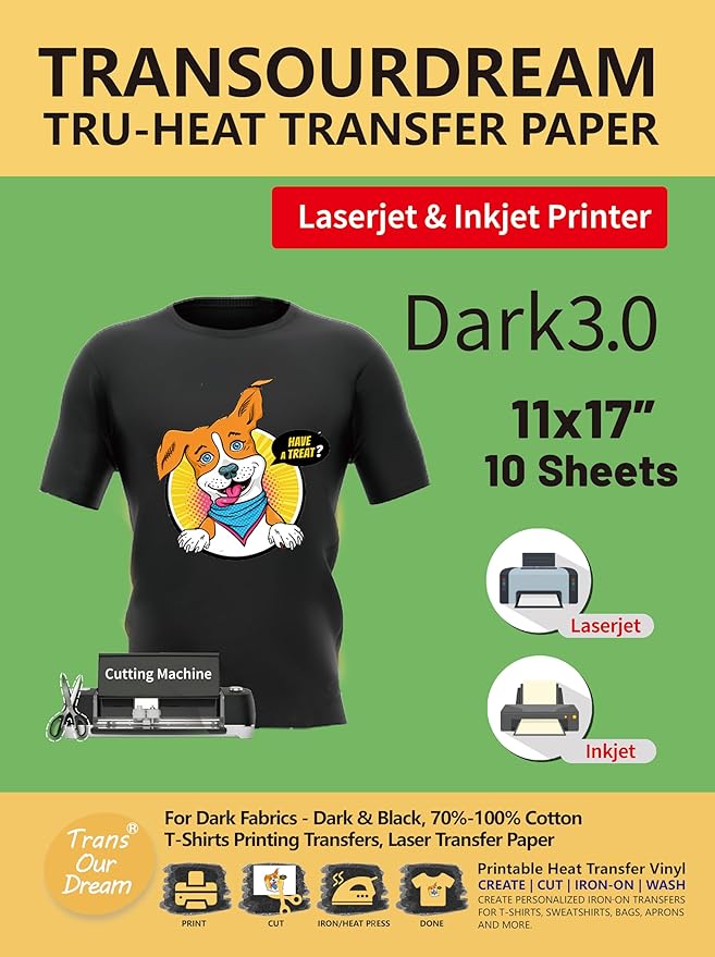 Upgraded Heat Transfer Light Fabrics | TransOurDream | Light 3.0