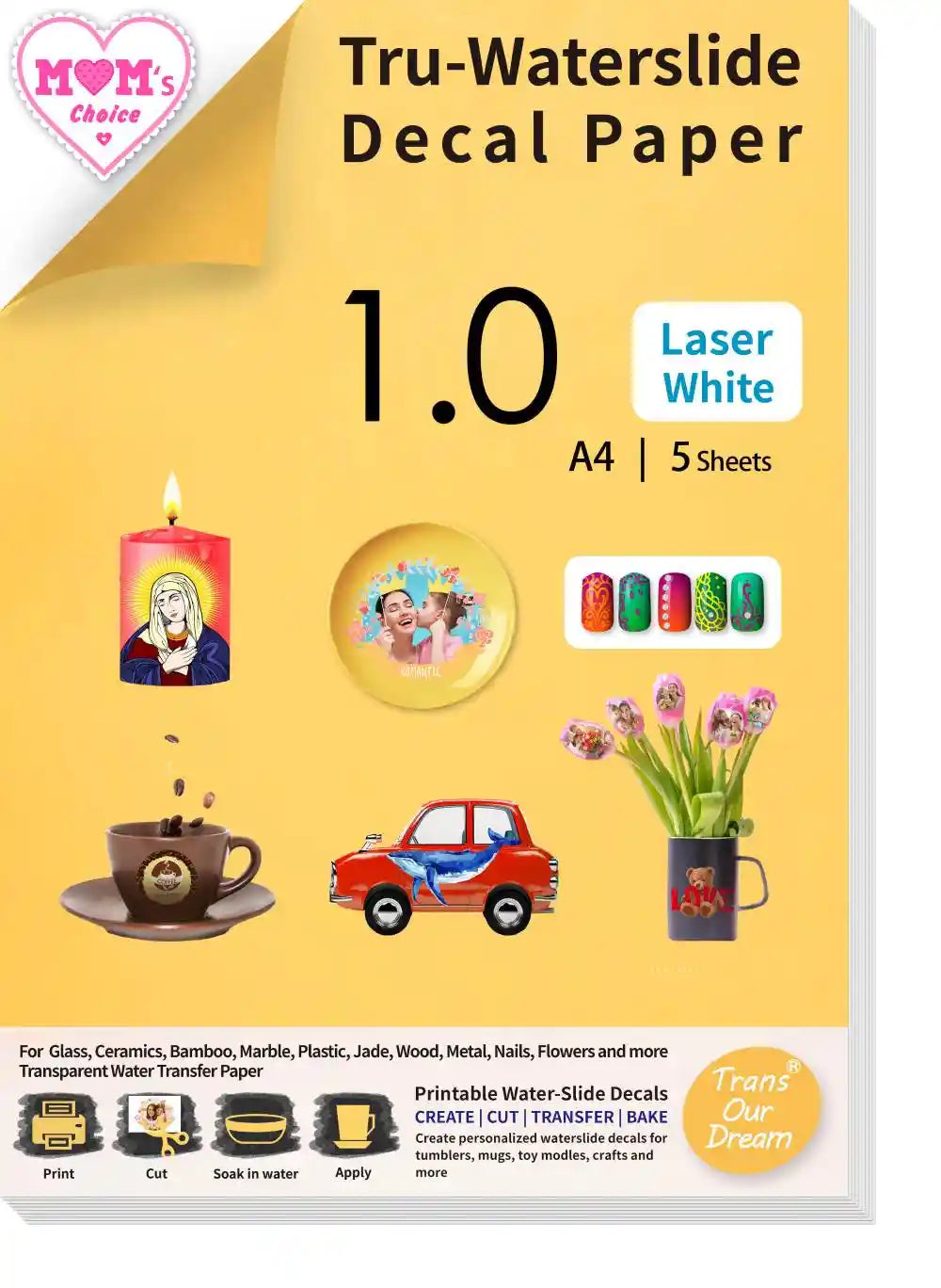 Waterslide Decal Paper