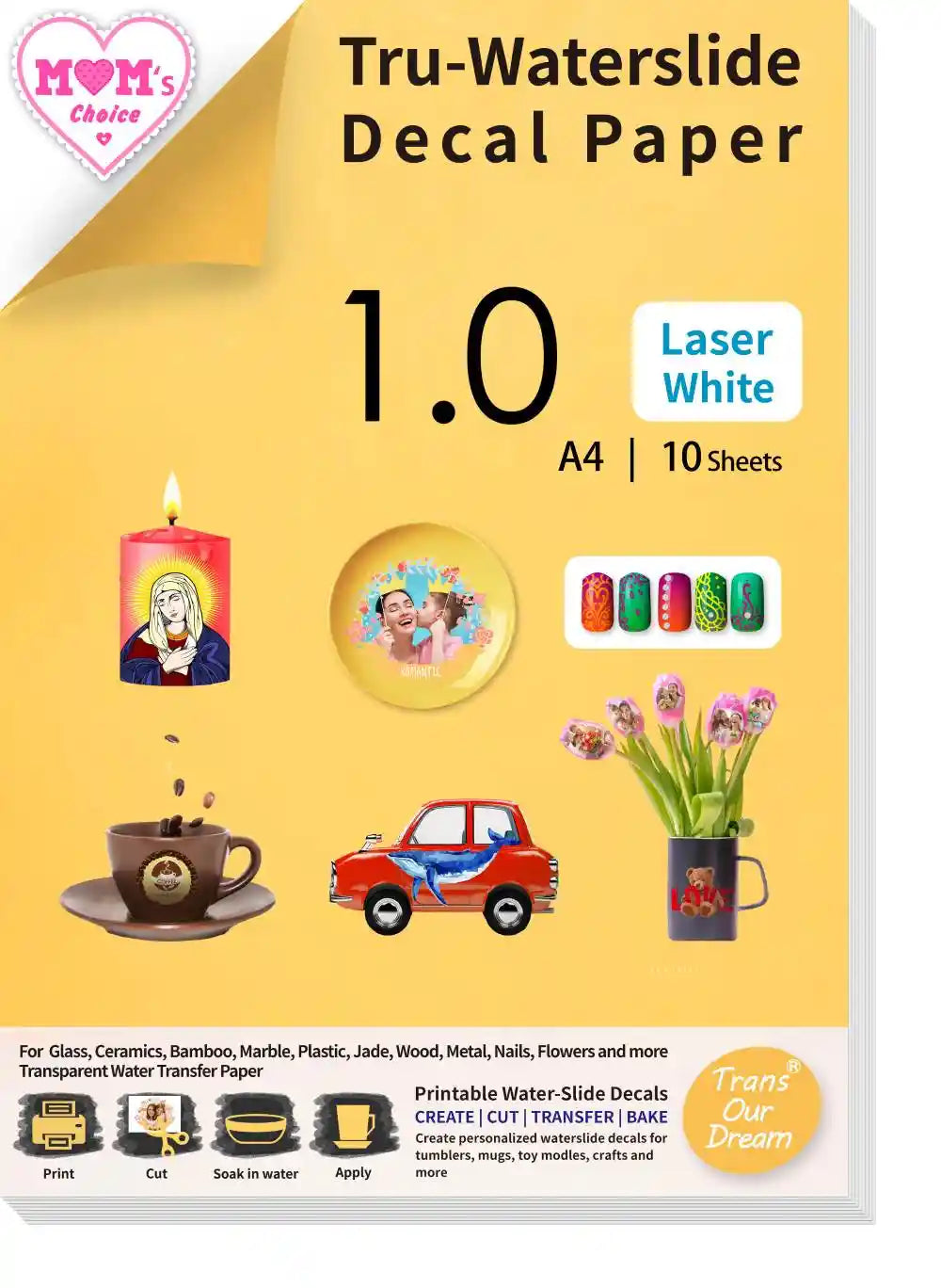 Waterslide Decal Paper