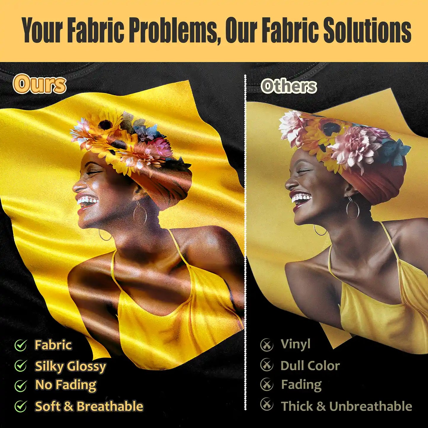 Printable Heat Transfer Paper for Shirts – Perfect for LaserJet, Inkjet Printing & Heat Press