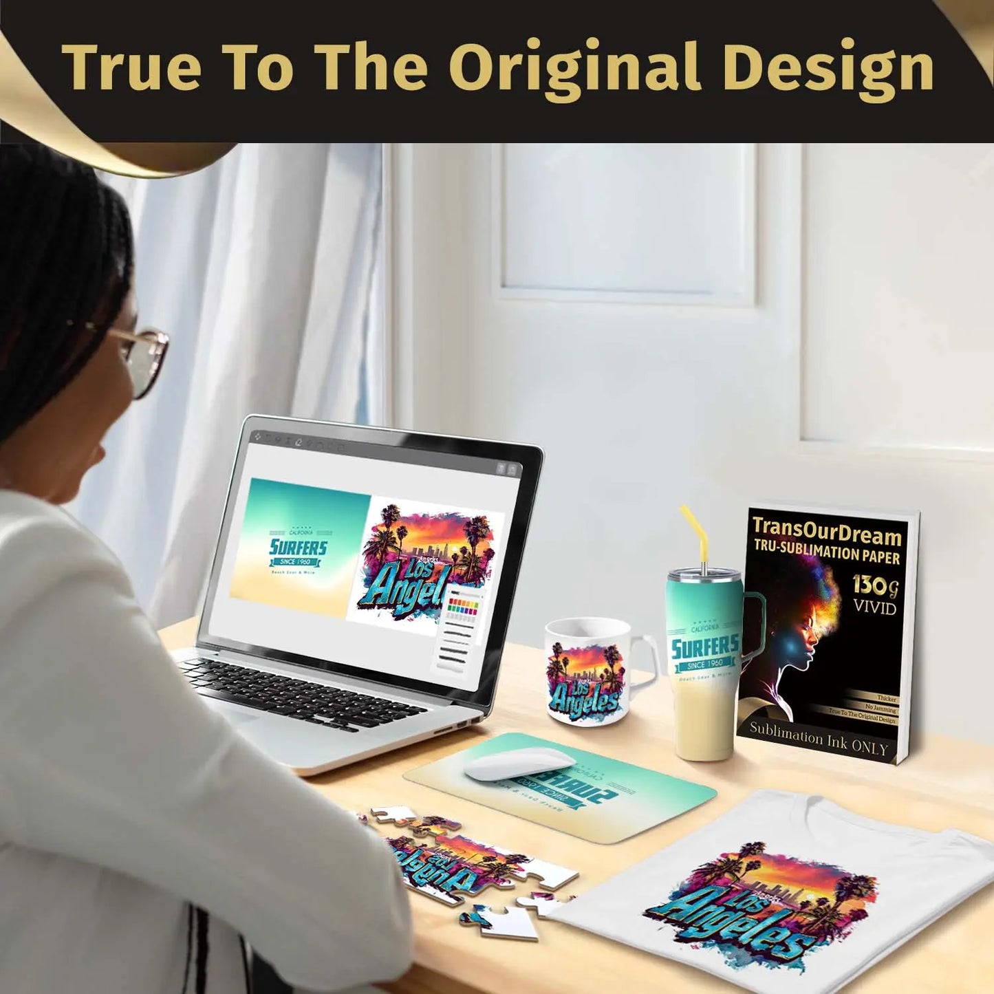 Sublimation Heat Transfer Paper - VIVID