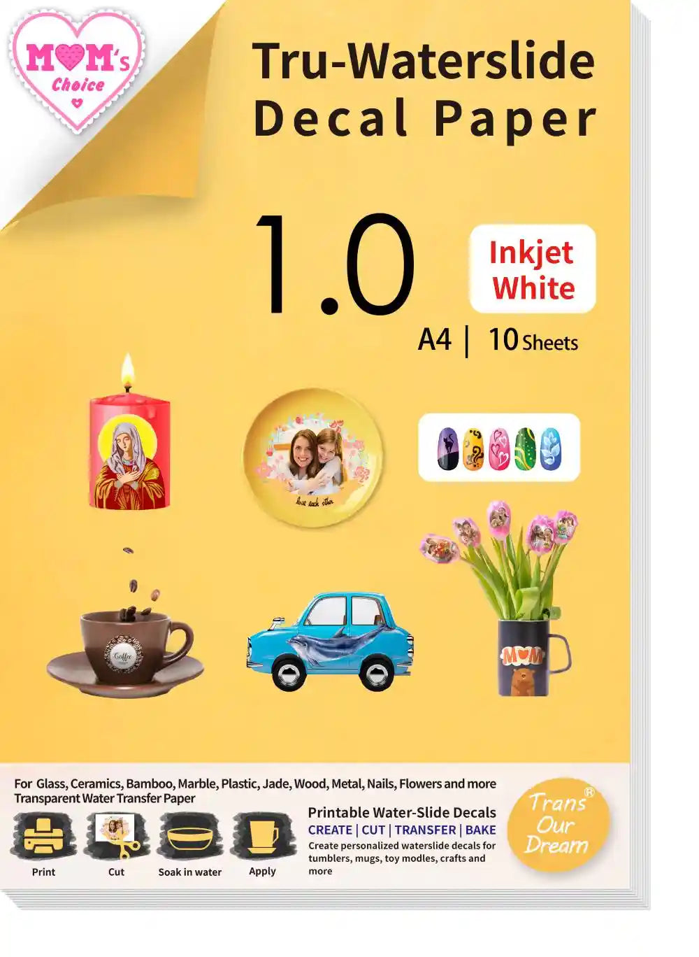 Waterslide Decal Paper