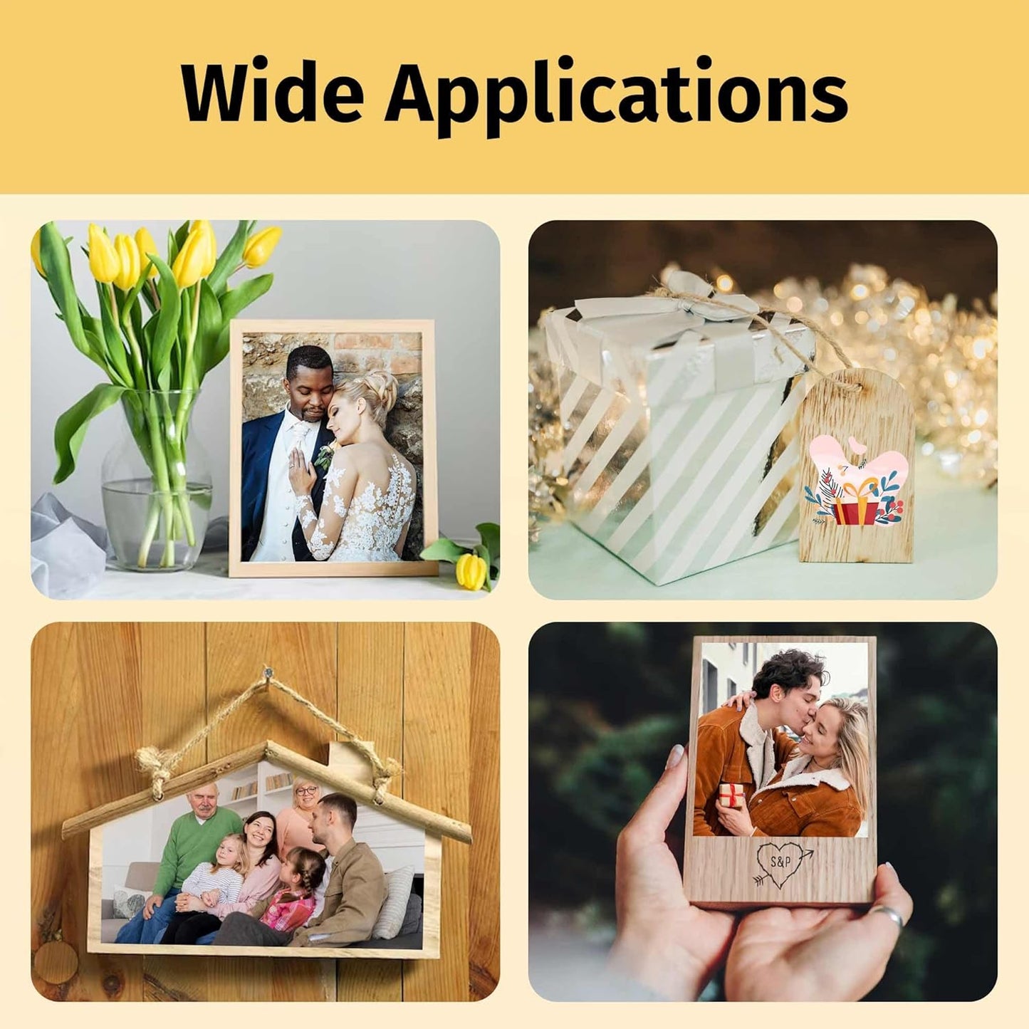 TRU-WOOD TRANSFER PAPER INKJET 2.0| Perfect for Professional and Personal DIY Projects